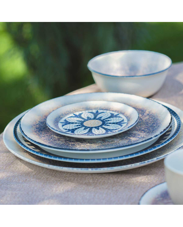 SCOPE ROUND DEEP PLATE Ø23CM PORCELAIN DIGI RAK