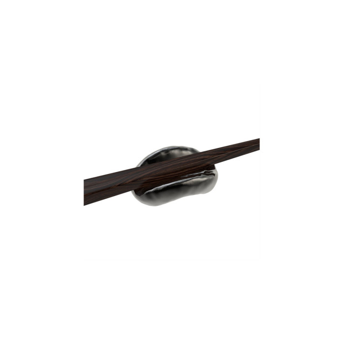 Buy JAPANESE CHOPSTICK REST PLATE BLACK METAL PLATED MYGLASS STUDIO ...