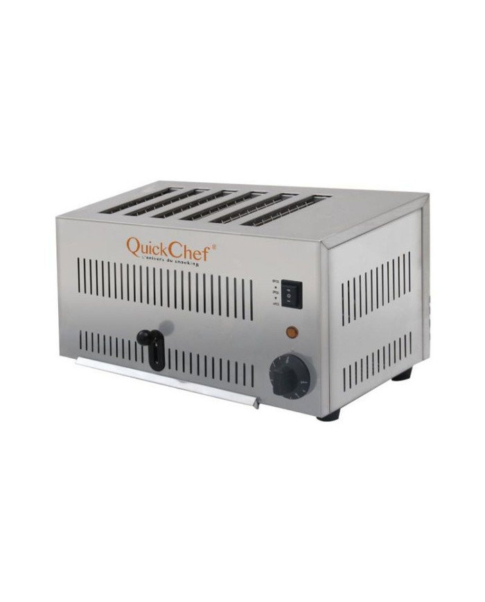 Toster Inox Buy TOASTER 6-SLICES PRO.INOX 50-250°C L46X21XH22.5CM 230V-1PH/50-60HZ ...