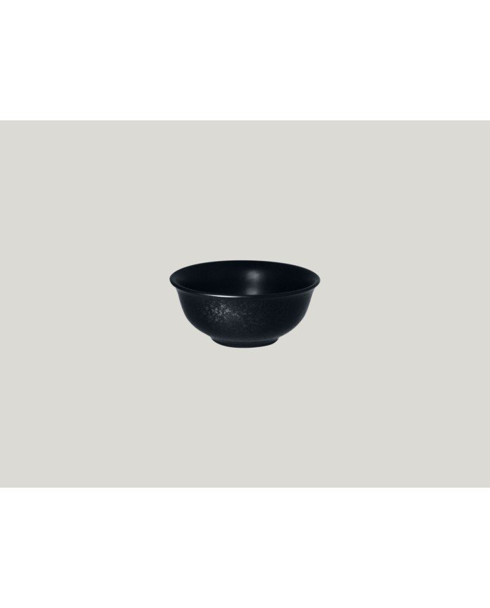 Buy Bowl round black glazed Ø 9 cm Karbon Rak | Restofair RAK