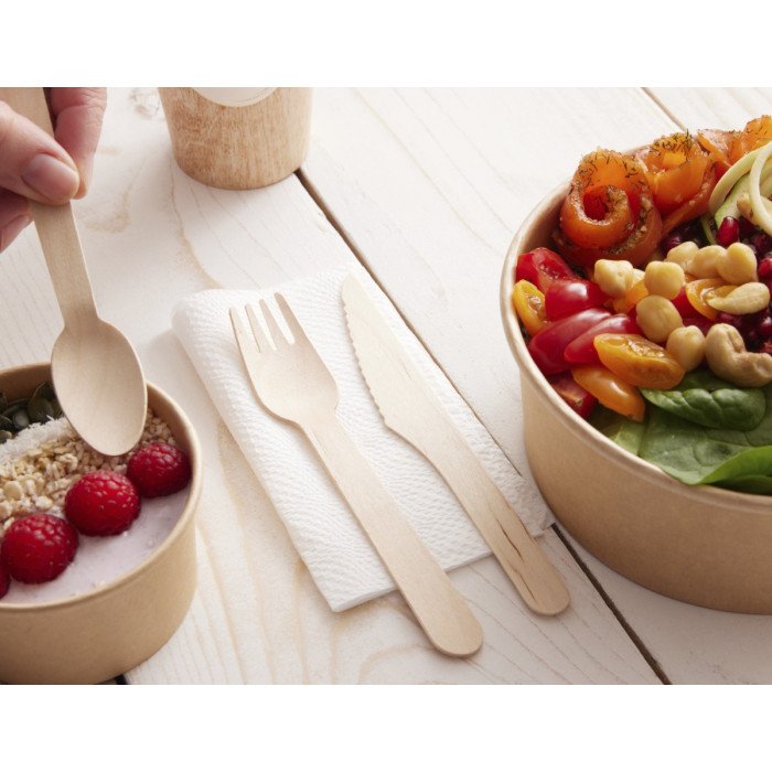 Buy Pack of 100 spoons Earth Essentials (100 units) | Restofair RAK