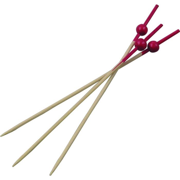 Buy Ball picks red 12 cm (500 units) | Restofair RAK