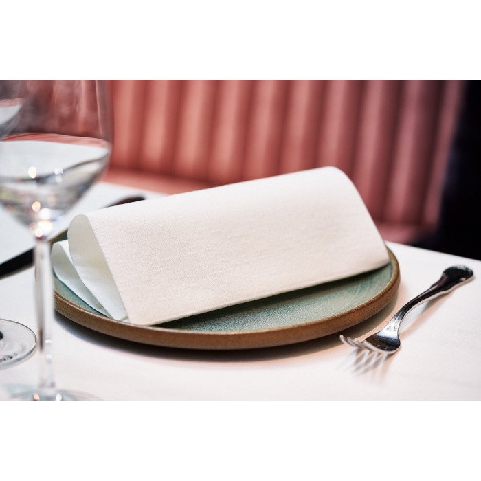 Dunilin Buy Napkin white non-woven 40x40 cm Dunilin Duni (45 units) | Restofair RAK