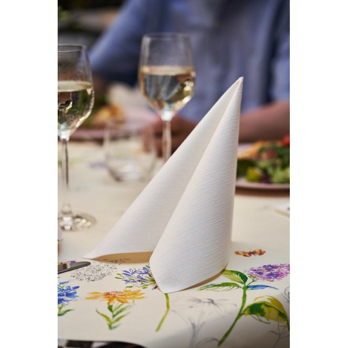 Dunilin Buy Napkin white non-woven 40x40 cm Dunilin Duni (45 units) | Restofair RAK