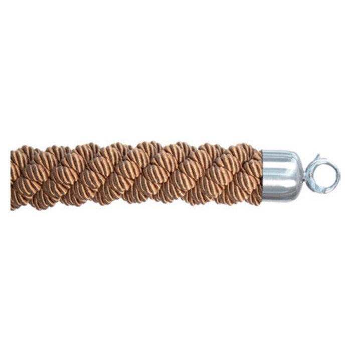 Twisted Rope End Buy BARRIER ROPE 150CM CLASSIC TWISTED GOLD WITH CHROME ENDS ...
