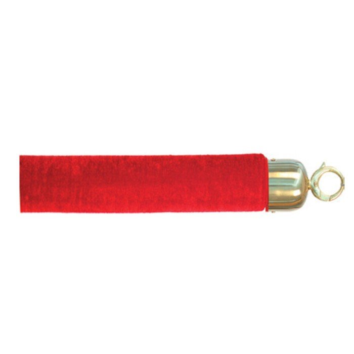 Mini Velvet Rope Buy BARRIER ROPE 150CM CLASSIC VELVET RED WITH GOLD ENDS | Restofair RAK