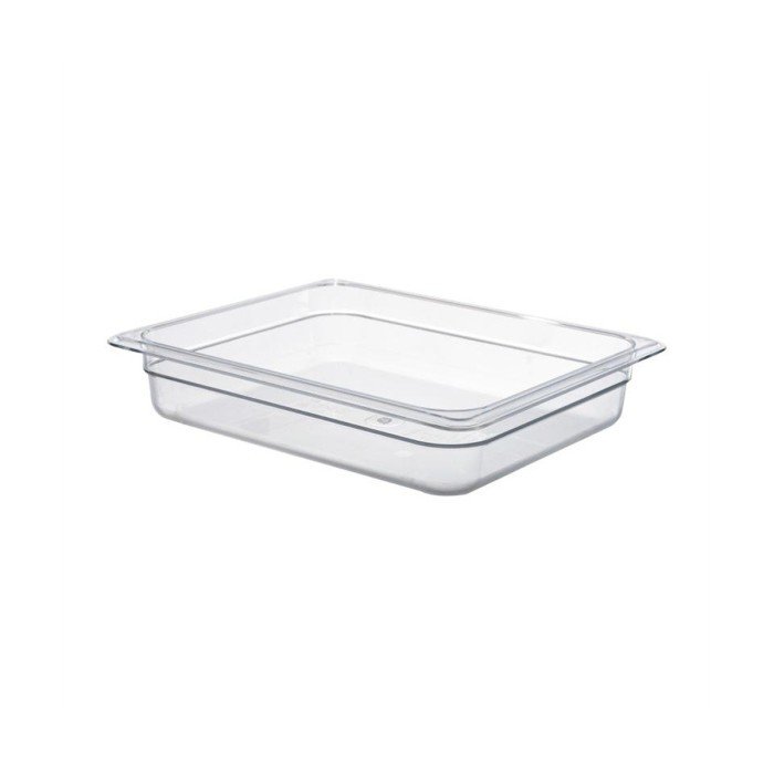 GN CONTAINER 1/2-65 RECTANGULAR CLEAR POLYCARBONATE