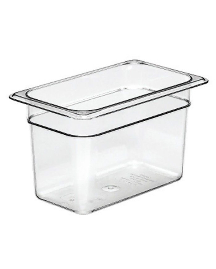 GN CONTAINER 1/4-150 RECTANGULAR CLEAR POLYCARBONATE