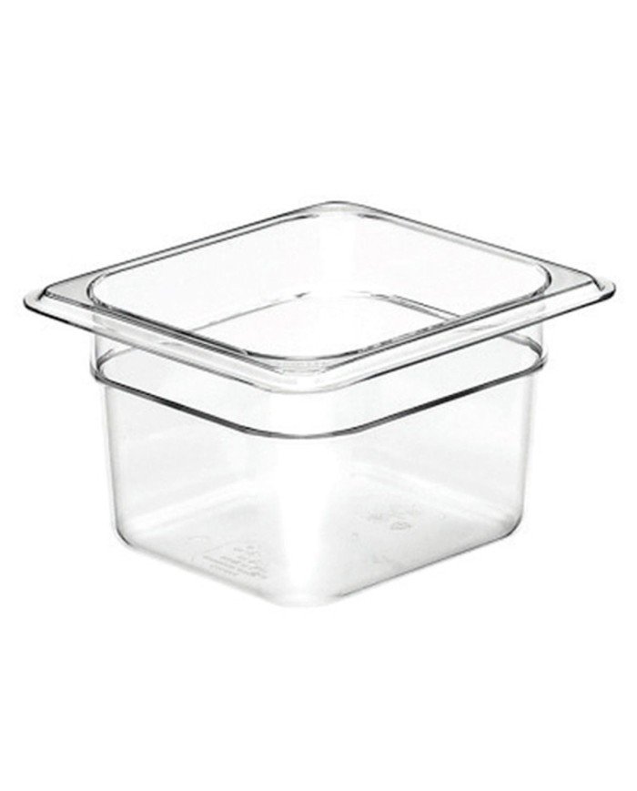 Buy GN CONTAINER 1/6-150 RECTANGULAR CLEAR POLYCARBONATE | Restofair RAK