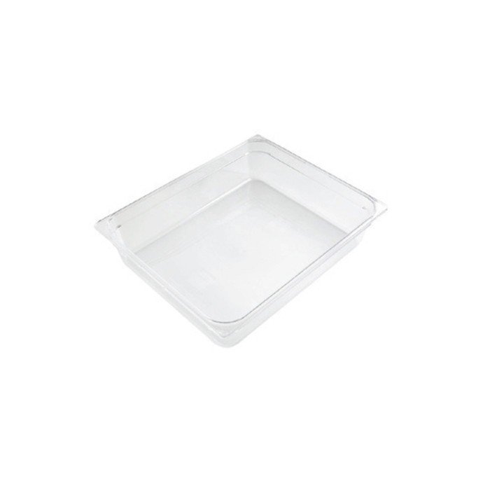 Buy CONTAINER GN 2/1 RECTANGULAR CLEAR POLYCARBONATE | Restofair RAK