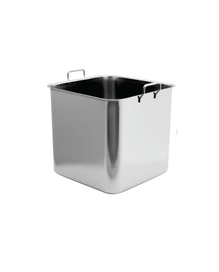 Without Rib Container Buy CONTAINER WITHOUT LID SQARE 13L STAINLESS STEEL BAIN MARIE ...