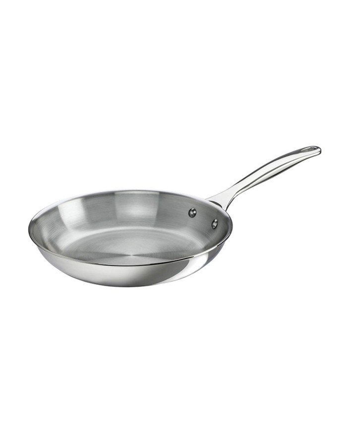 Couvercle Inox Brossé DE BUYER Prim'Appety 20 Cm - 18/10 Sans PFAS, Compatible Gamme Prim'Appety & Alchimy