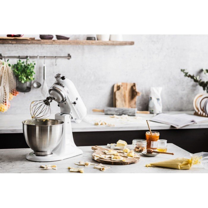 Buy CLASSIC WHITE MIXER KITCHENAID TILT-HEAD 4.3L | Restofair RAK
