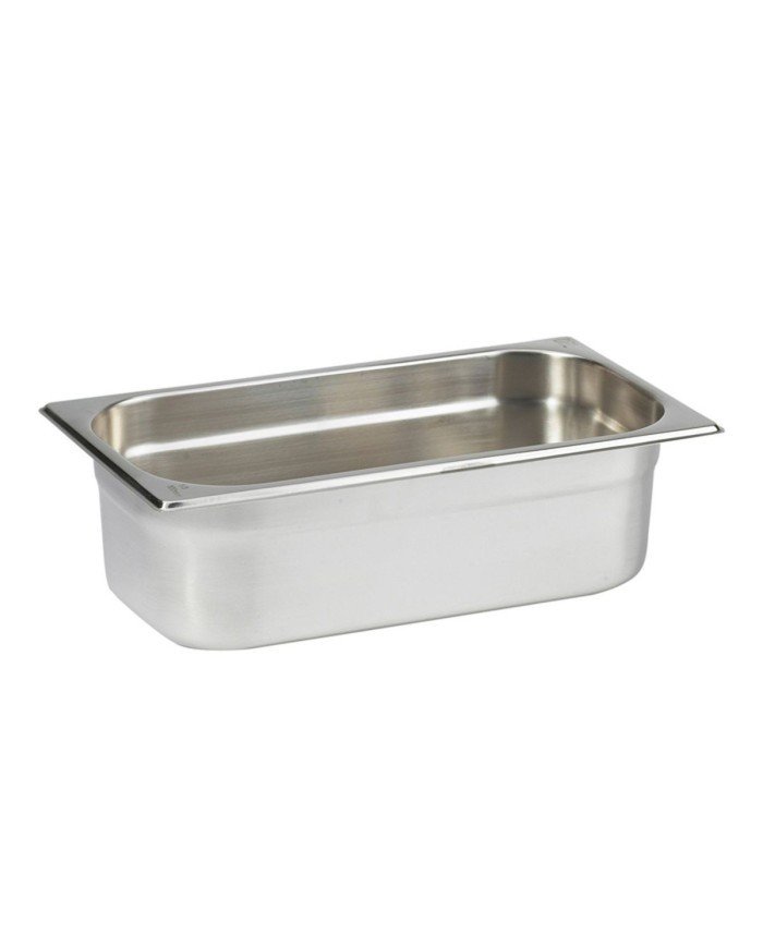 CONTAINER GN 1/3-100 RECTANGULAR 4.0L THICK. 0.6MM STAINLESS STEEL ...