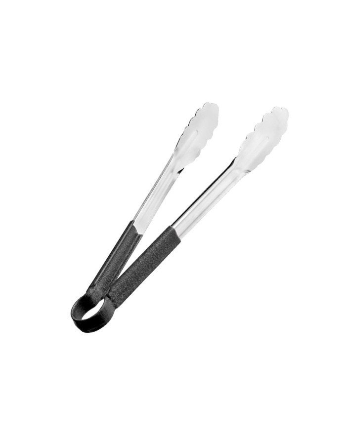 Buy BLACK SCALLOPED GRIP TONG L41.5CM SST WITH VINYL-COATED HANDLE ...