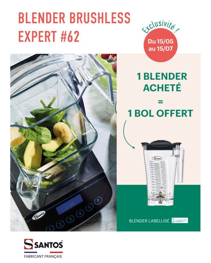 Blender de cuisine Pro SANTOS N°62 - Bellynck et Fils